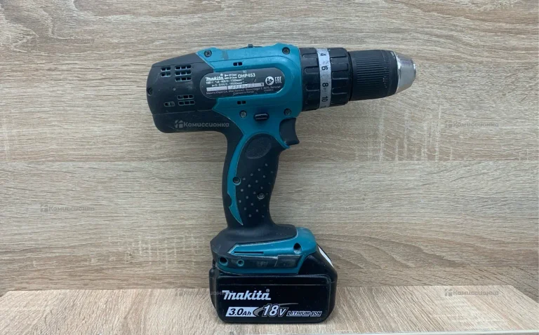 Дрель-шуруповерт makita DHP453RFE