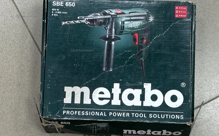 Дрель Metabo SBE 650.