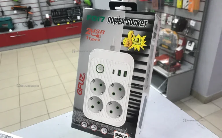 Сетевой фильтр gfuzf17 4 розетки