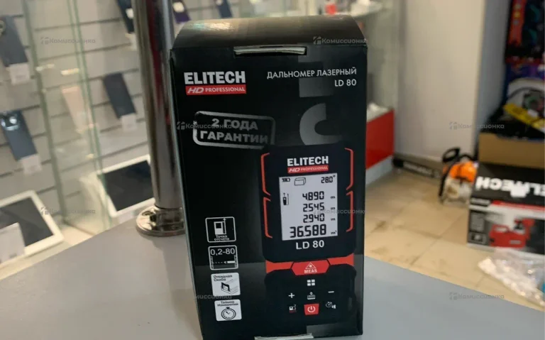 Лазерный дальномер Elitech LD 100