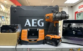 Ударная дрель-шуруповёрт AEG BSB18BL2-602K, 18В, с
