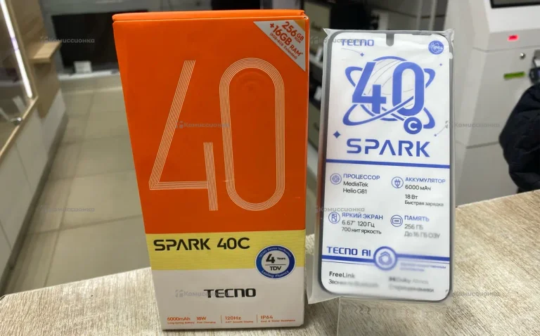 Tecno Spark 40C 8/256 ГБ