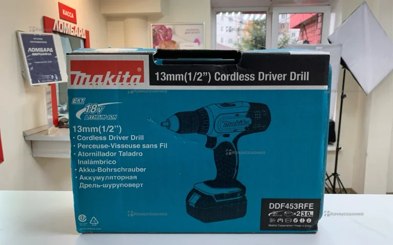 Дрель-Шуруповерт Makita DDF453