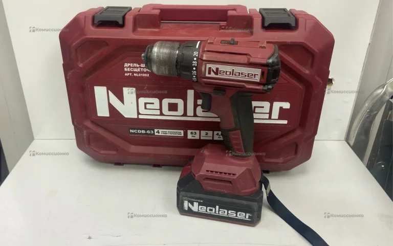Дрель-шуруповерт бесщеточная Neolaser NCDB-63