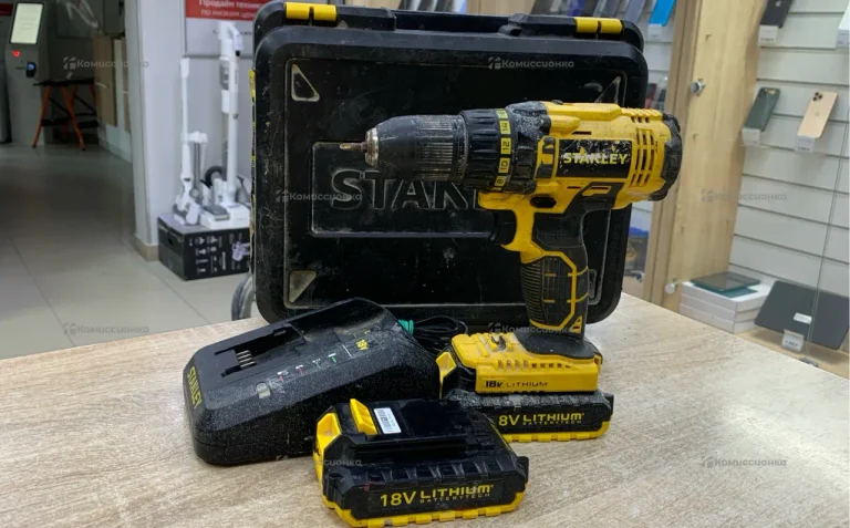 Аккумуляторный дрель-шуруповерт Stanley SCD201D2K