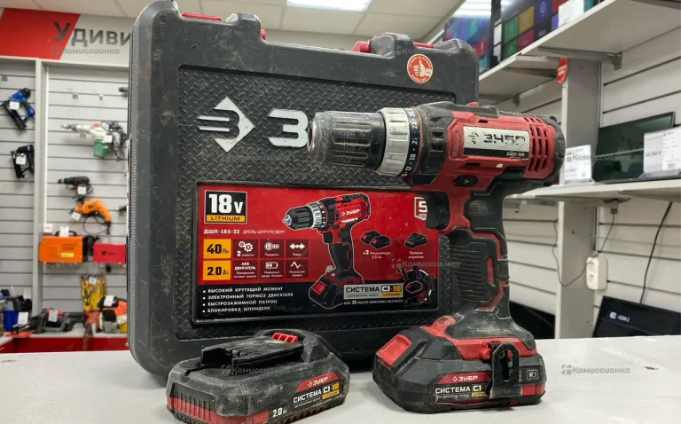 Дрель-шуруповерт ЗУБР ДШЛ-185