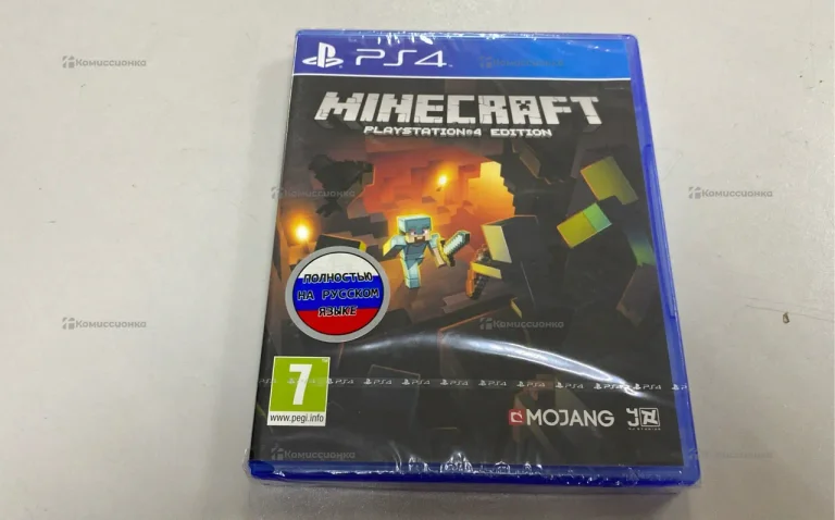 диск для PS4 Minecraft.