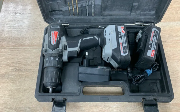 Аккумуляторная ударная дрель-шуруповерт Интерскол