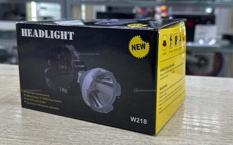 фонарь налобный  w218