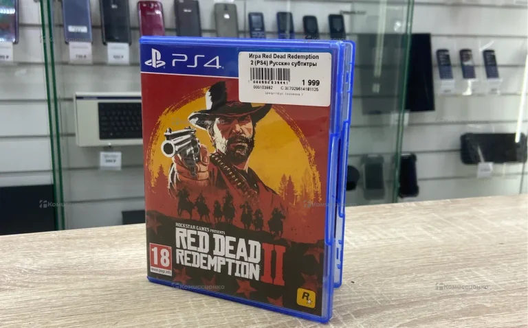 PS4. Диск Red Dead Redemption 2.