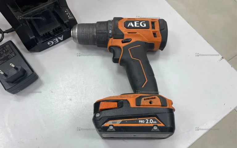 Аккумуляторная дрель-шуруповерт AEG BS18G4