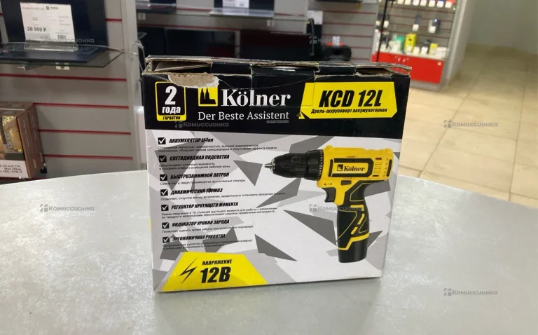 Аккумуляторная дрель-шуруповерт Kolner KCD 12L