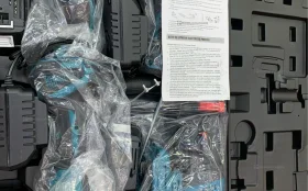 Набор Makita 4в1 (Перф/УШМ/Шурп/Гайк-т)