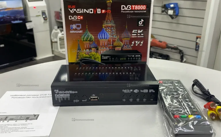 Цифровая ТВ приставка  6