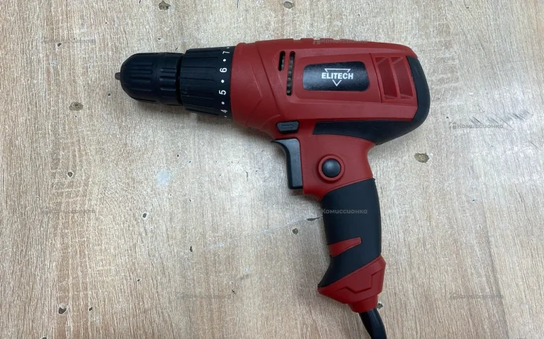 Дрель-Шуруповерт сетевая Elitech ДШ 028РЭ