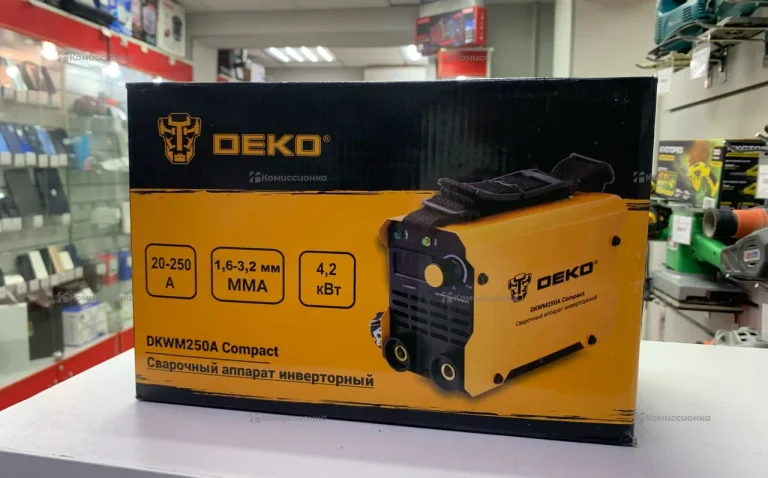 Сварочный аппарат инверторного типа DEKO DKWM250A
