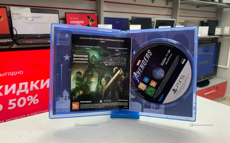 PS5 диск ps5 Avengers
