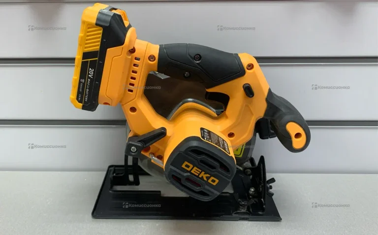 Аккумуляторная дисковая пила DEKO DKCS20 Laser