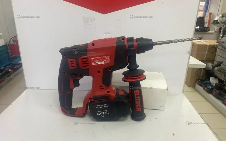 Перфоратор аккумуляторный ELITECH ПА 18БЛМ