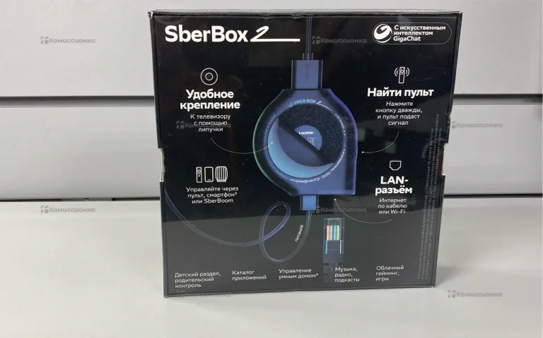 Тв приставка sberBox2
