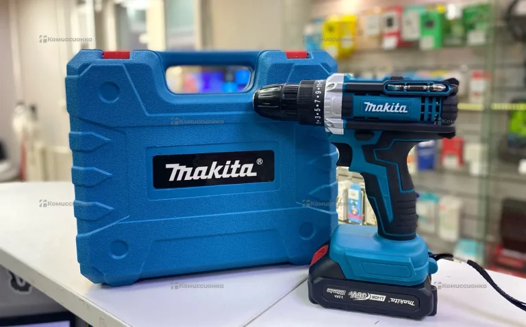 Дрель-шуруповерт Makita реп с набором
