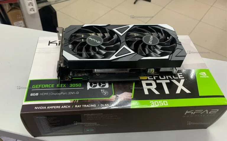 Видеокарта RTX 3050 6gb