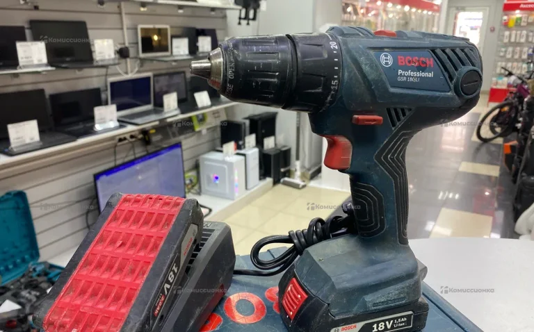 Шуруповерт Bosch Professional GSR 180-LI