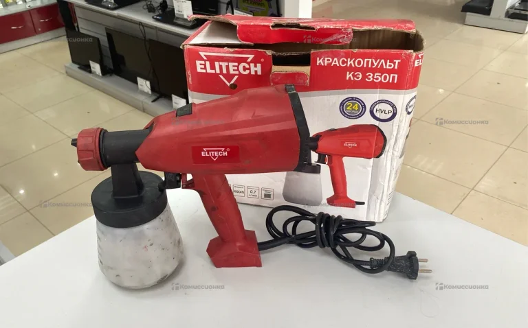 Сетевой краскопульт ELITECH КЭ 350П