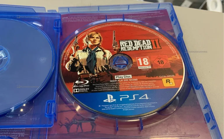PS4. Red dead redemption 2