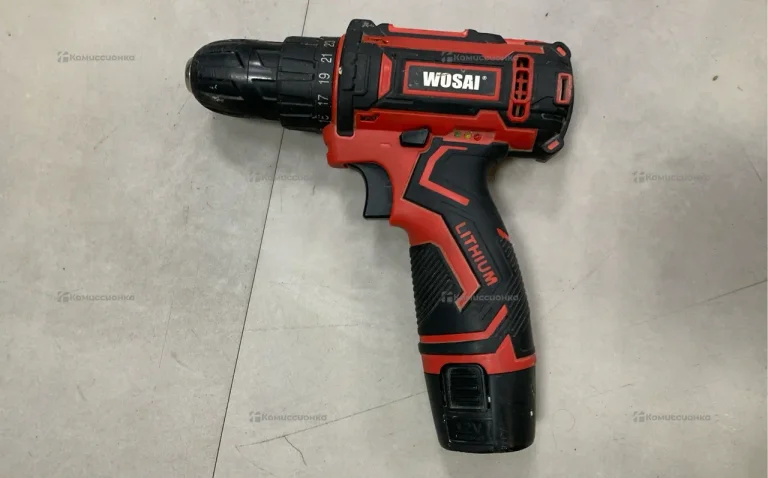 Аккумуляторная дрель-шуруповерт Wosai WS-3012