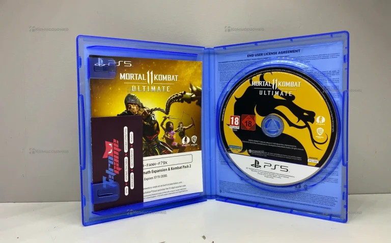 PS5 Диск Mortal Combat 11 Ultimate
