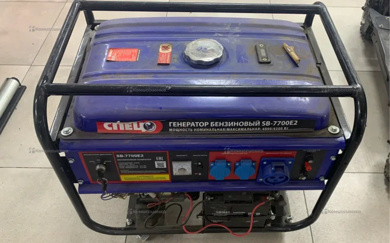 Бензиновый Генератор СПЕЦ SB-7700E2