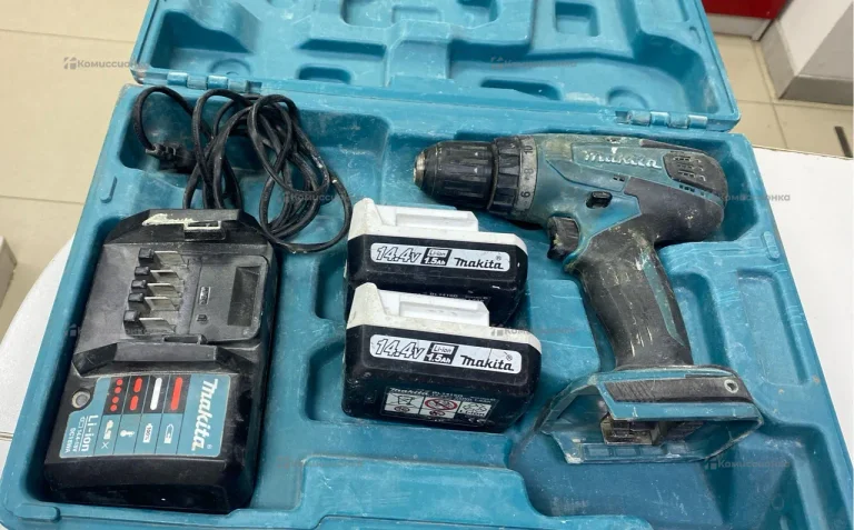 Дрель-шуруповерт makita DF347DWE