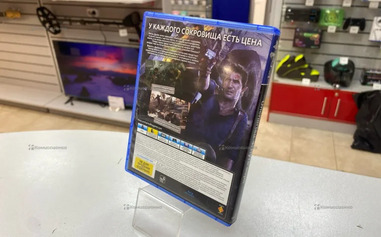 Диск PS4 UNCHARTED 4 Путь Вора