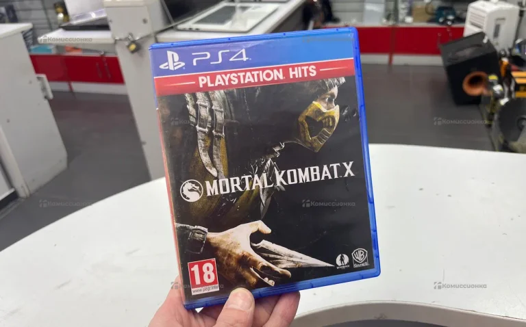 PS4 диск. mortal kombat X