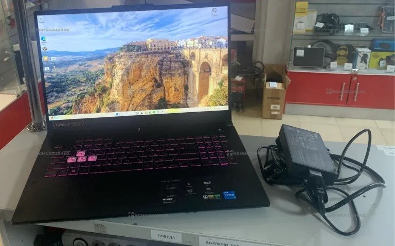 Ноутбук  asus tuf gaming f17 fx707z