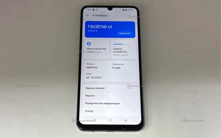 Realme Note 60 4/128 ГБ