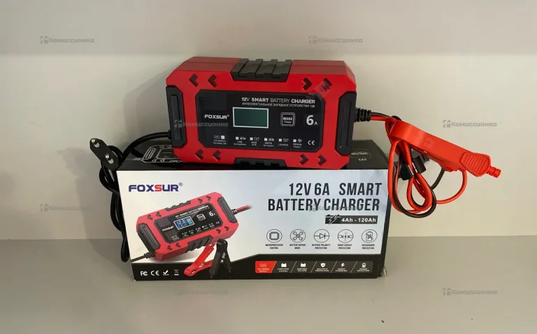 Зарядное устройство для аккумулятора Foxsur 12V 6A