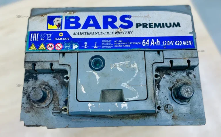 Аккумулятор автомобильный Bars