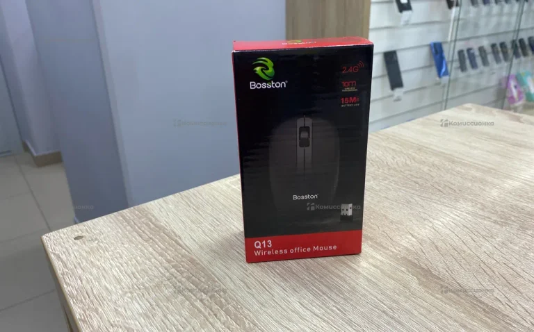 Мышь беспроводная игровая Bosston Q13 (черный)