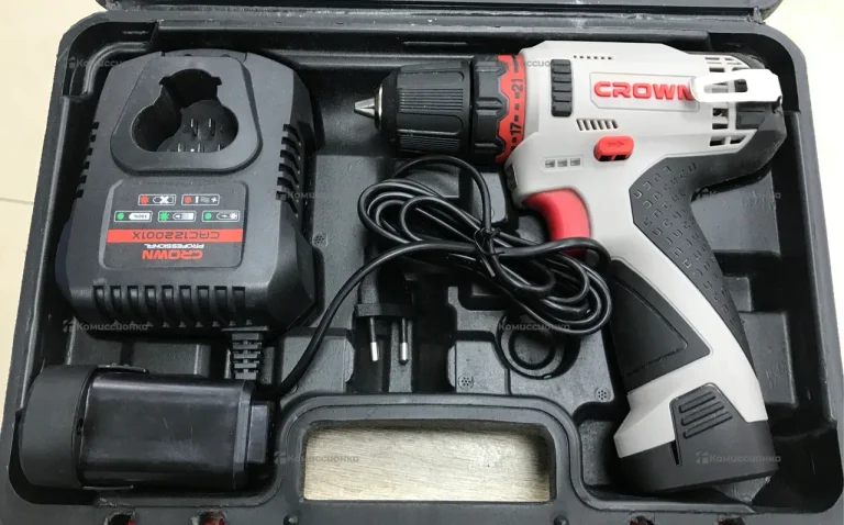 Аккумуляторная дрель-шуруповерт CROWN CT21072HX-2