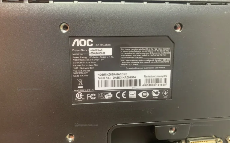 Монитор Aoc E2450swh