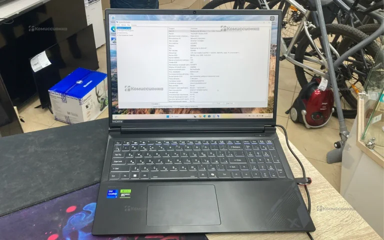 Ноутбук Gigabyte G6X i7-13650 RTX4050