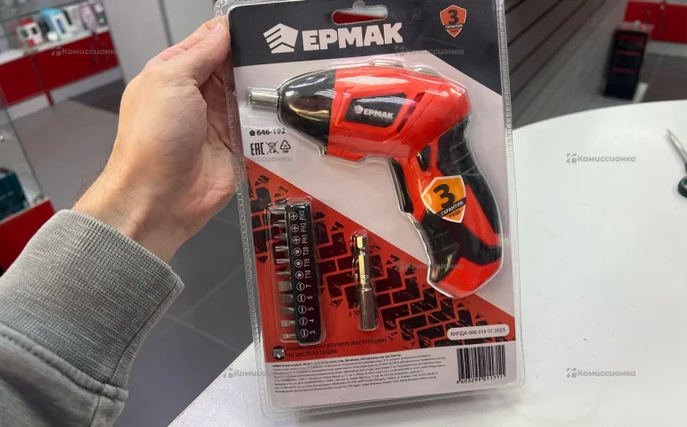 Аккумуляторная отвертка Ермак ОА-48C