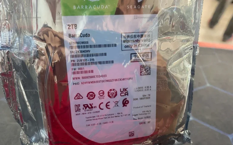 Жесткий диск Baracuda Seagate 2TB