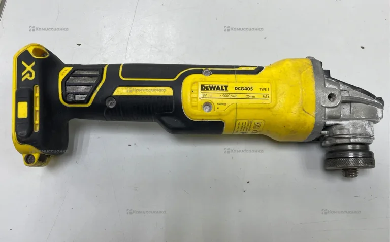 Аккумуляторная УШМ DeWALT DCG405