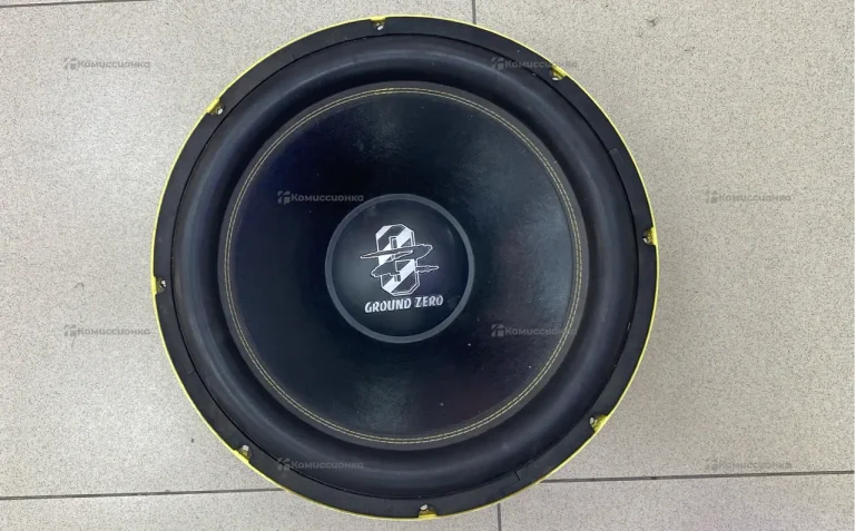 Сабвуфер  Ground zero gzrw 46spl 18