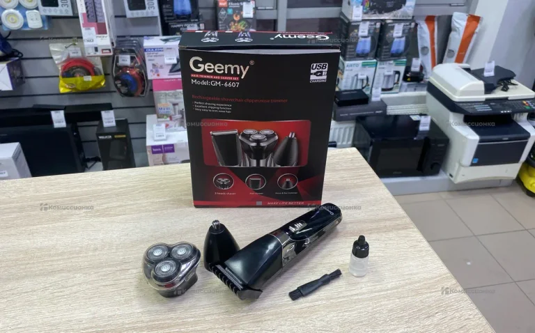 Электро бритва мужская 3 v 1 Geemy GM-6607