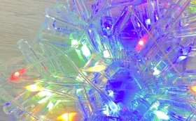 Купить гирлянда шторы снежинки б/у , в Москва и область Цена:350рублей