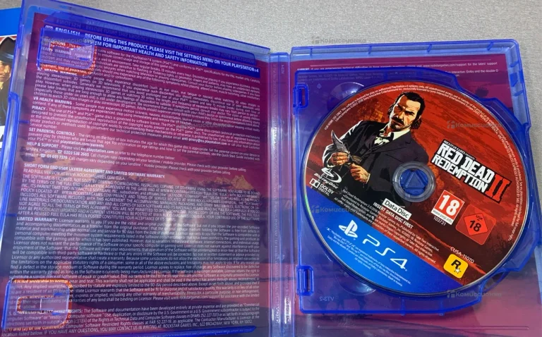 Sony PlayStation  Диск Для PS4 Red Dead Redemption